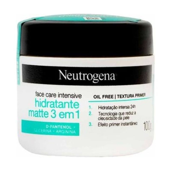 Hidratante Facial Neutrogena Face Care Intensive 3 em 1