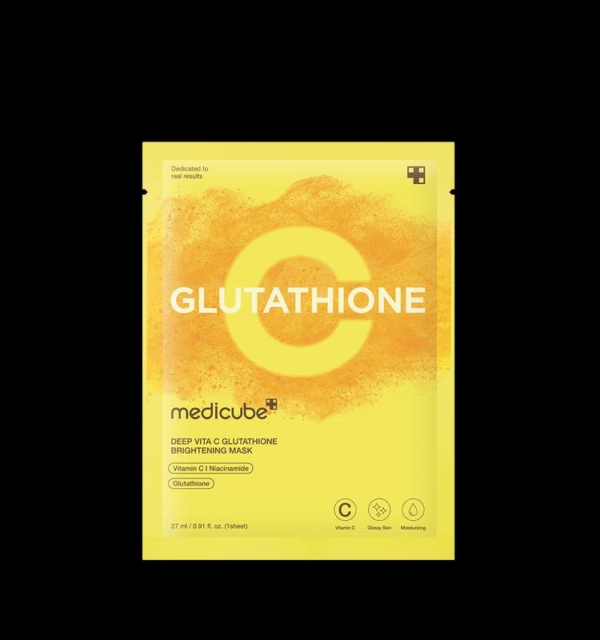 Medicube Deep Vita C Glutathione Brightening Mask 27ml x 5 Unidades