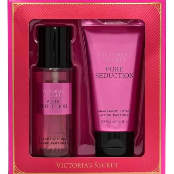 Kit Victoria's Secret Pure Seduction Body Splash + Creme Hidratante 75ml cada