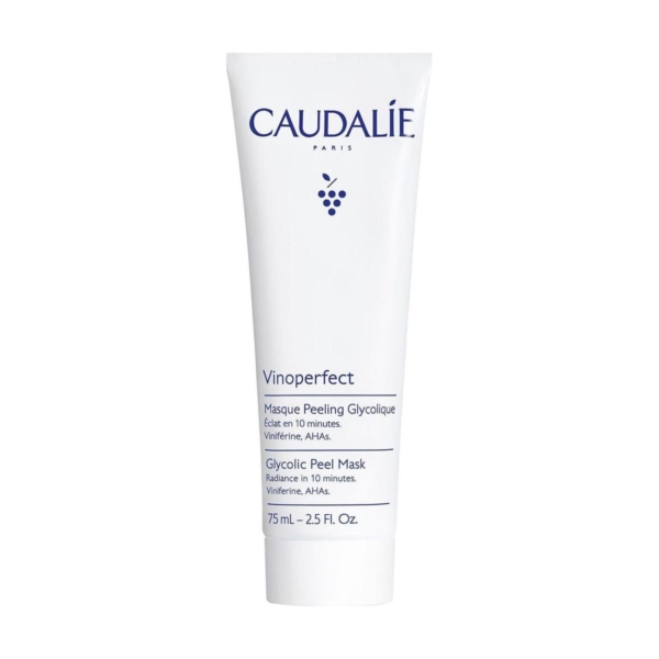 Máscara Peeling Glicólica Iluminadora Caudalie Vinoperfect
