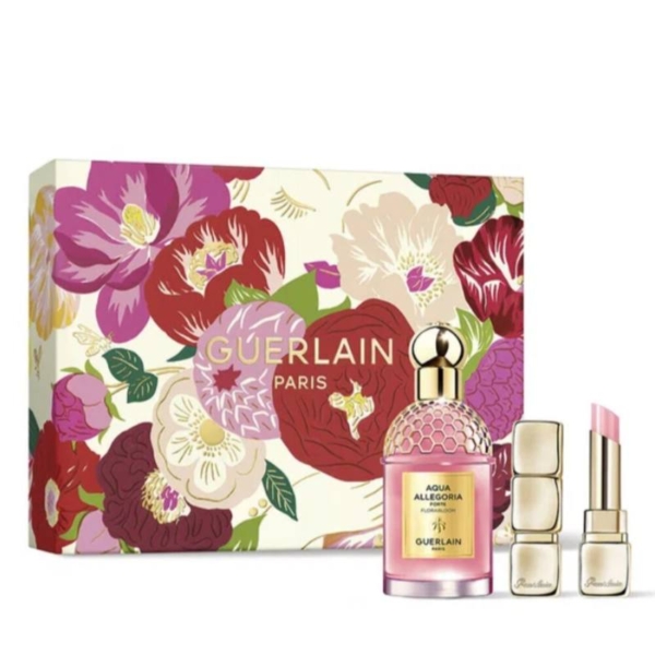 Kit Coffret Guerlain Aqua Allegoria Florabloom Forte Feminino Eau de Parfum