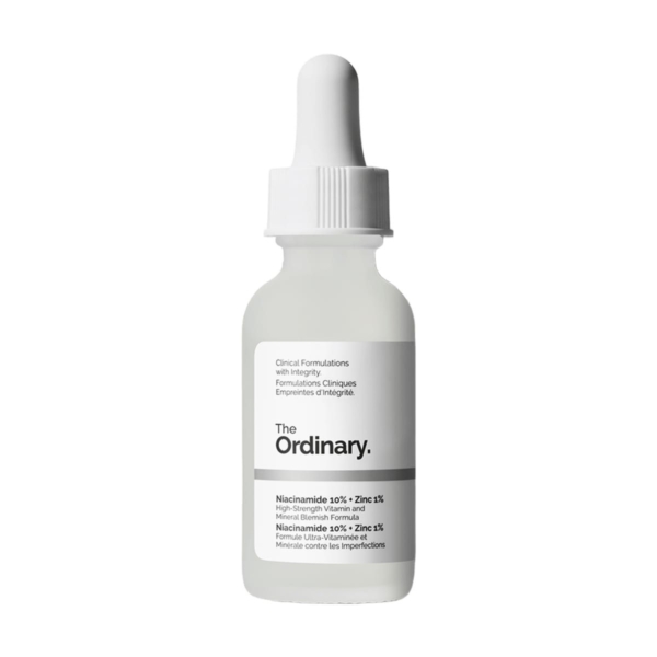 Sérum facial iluminador the ordinary niacinamide 10% + zinc 1%