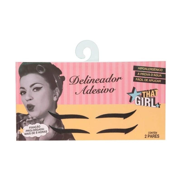 Delineador That Girl Adesivo Preto