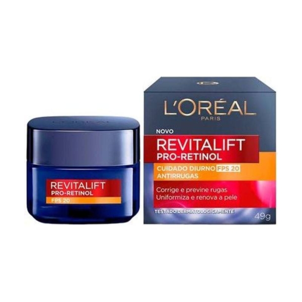 Creme Facial Antirrugas L'Oréal Paris Revitalift Retinol FPS20