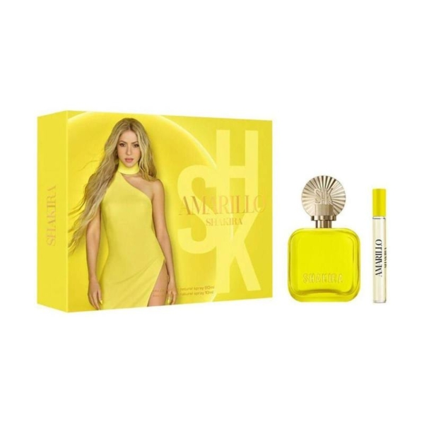 Kit Coffret Shakira Amarillo Feminino Eau de Parfum