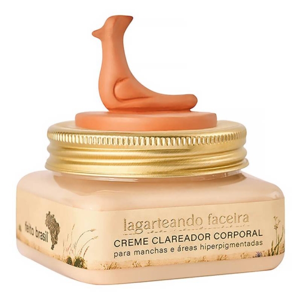Creme Clareador Corporal Feito Brasil Lagarteando Faceira