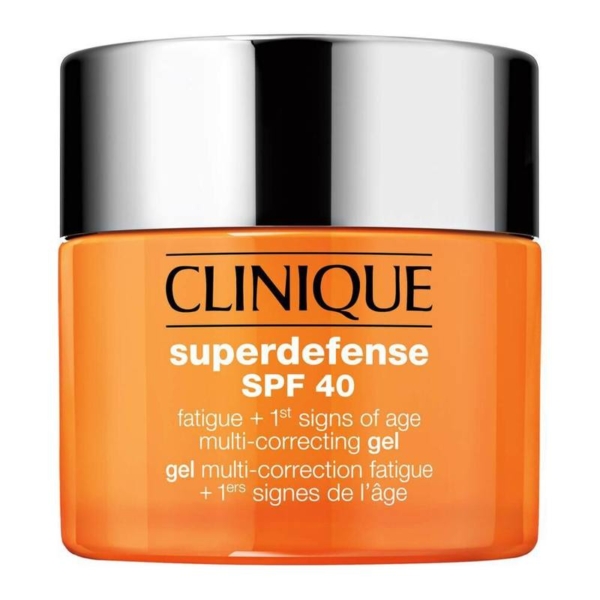 Gel Clinique Multi-Corretor dos Primeiros Sinais do Envelhecimento + Anti-Fadiga Superdefense SPF 40