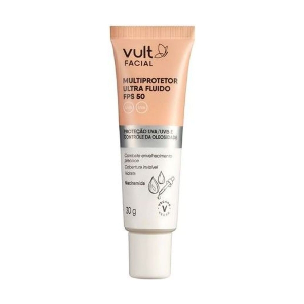 Multiprotetor Facial Ultra Fluido Vult FPS50