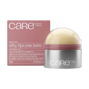 Balm Labial Care Natural Beauty Silky Lips Rose