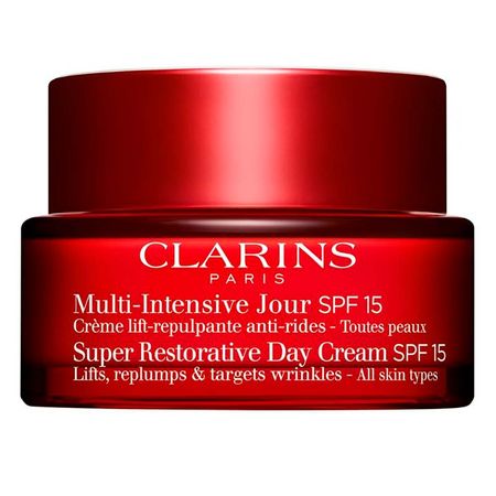 Hidratante Facial Diurno Clarins Super Restorative Day Cream FPS 15
