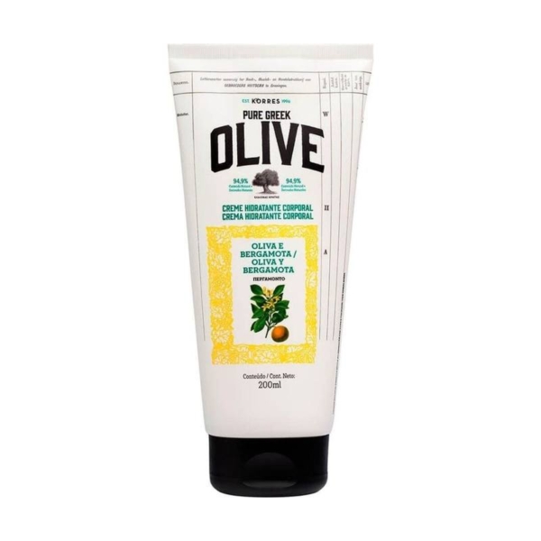Creme Hidratante Corporal Korres Óleo de Oliva e Bergamota
