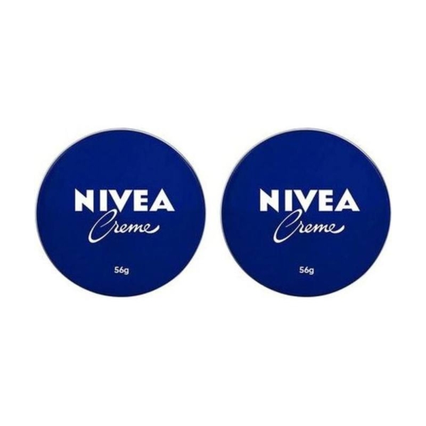 NIVEA Creme Lata Kit com 2 Unidades – Hidratante NIVEA 56g