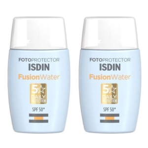 Isdin Fusion Water 5 Stars Kit – 2 Protetores Solares Faciais FPS 60