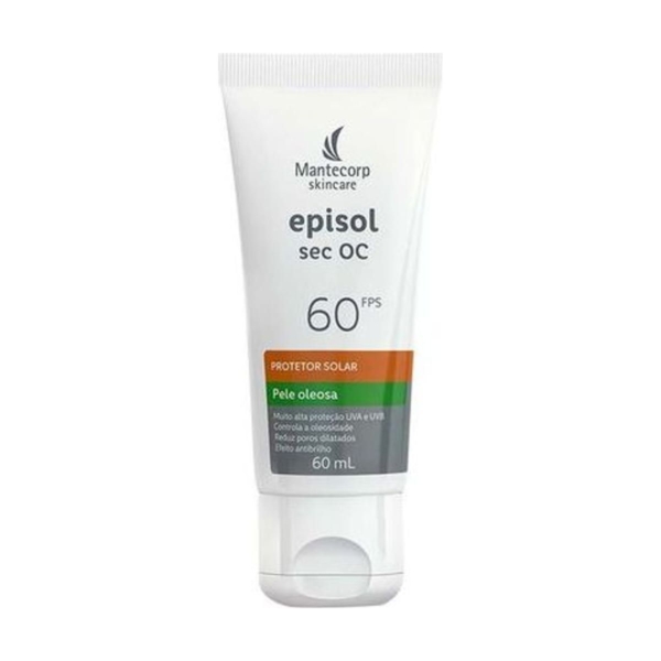 Protetor Solar Facial Episol SEC OC FPS 60 - Mantecorp Skincare