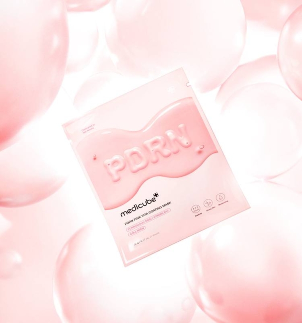 Medicube PDRN Pink Vita Coating Mask 22g X 5 Unidades