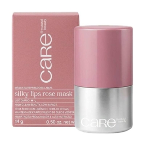 Máscara Reparadora Labial Care Natural Beauty Silky Lips Rose