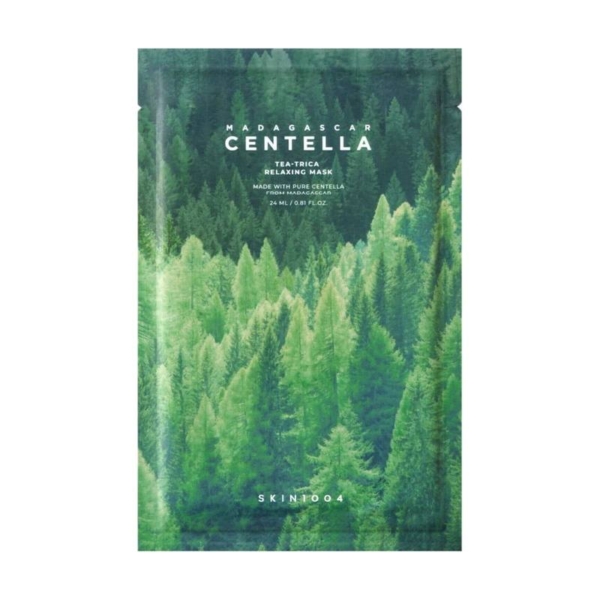 Máscara Facial Calmante Skin1004 Tea-Trica Relaxing Mask