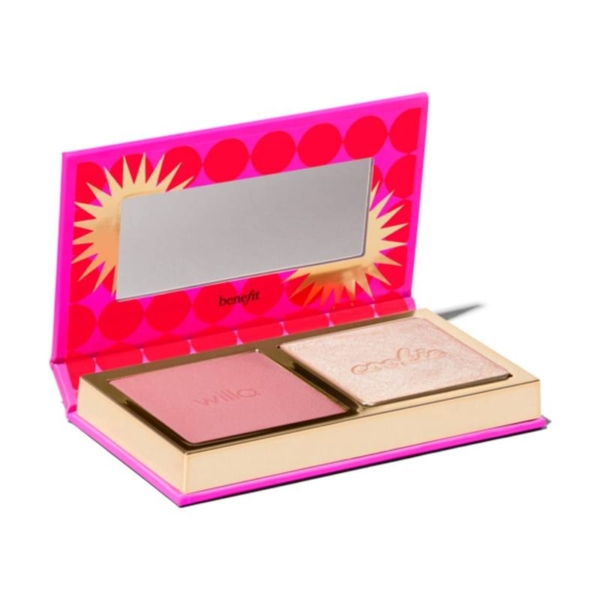 Mini Paleta Blush e Iluminador Benefit Cheeky Charms Cheek