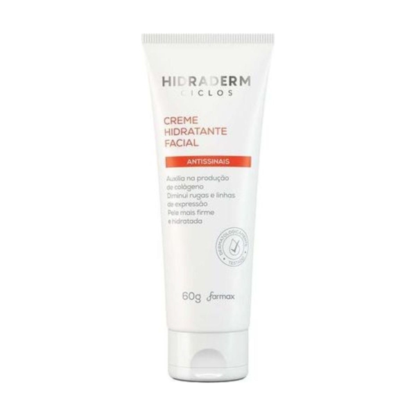 Creme Hidratante Facial Antissinais Hidraderm Ciclos