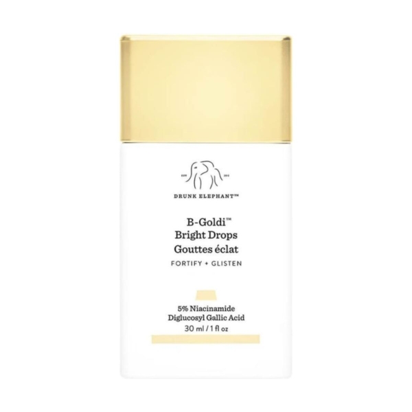 Sérum Iluminador Drunk Elephant B-Goldi Bright Drops com Niacinamida
