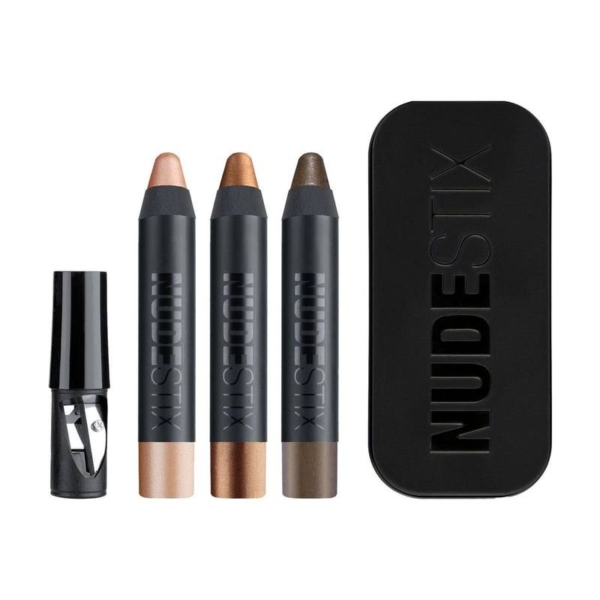 Mini Kit Lápis de Olhos Nudestix Nude Metallic Mini Eye Set