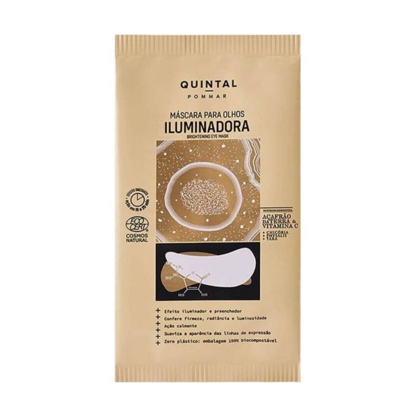 Máscara para Olhos Quintal Iluminadora