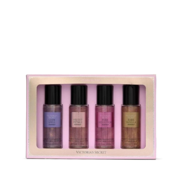 Kit Victoria's Secret Body Splash Shimmer Travel Size 75ml cada