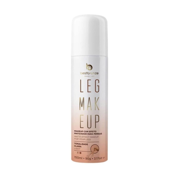Spray Make Up Com Efeito Bronzer Para as Pernas