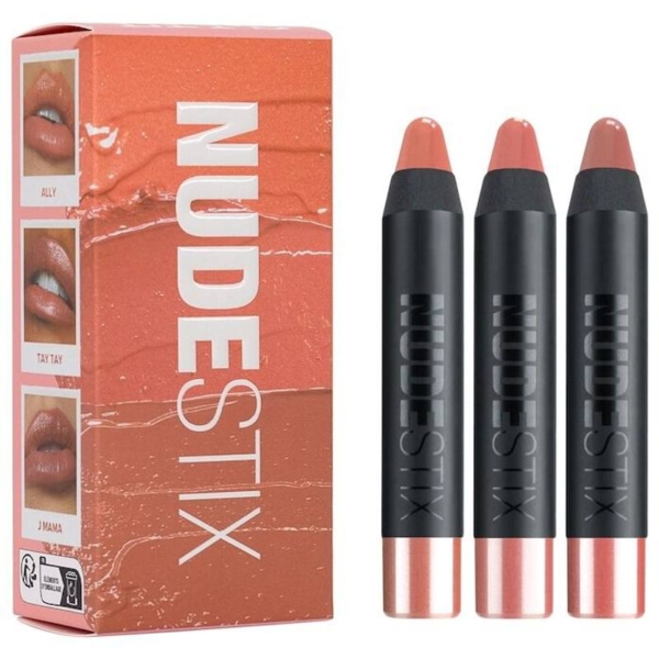 Kit para Lábios e Bochechas Nudestix Mini Nude Natural Lips