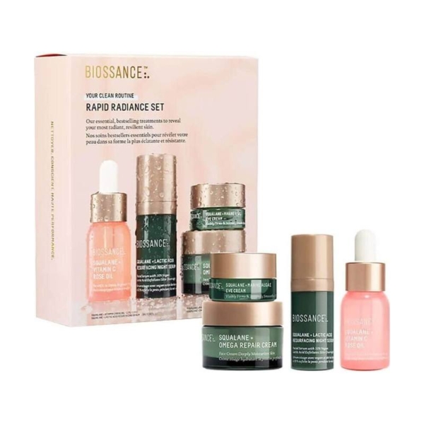 Kit Biossance Rapid Radiance Routine