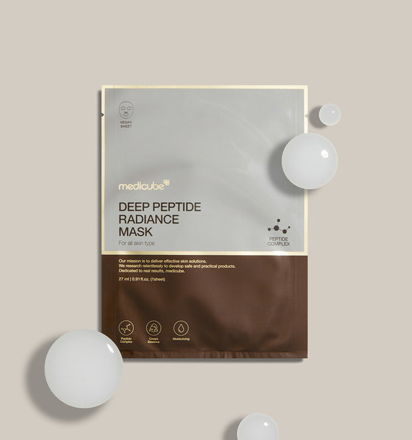 Medicube Deep Peptide Radiance Mask 27g X 5 Unidades