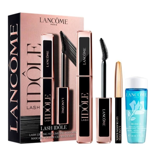 Kit Lancôme Máscara de Cílios Lash Idole + Khol + Bifacil