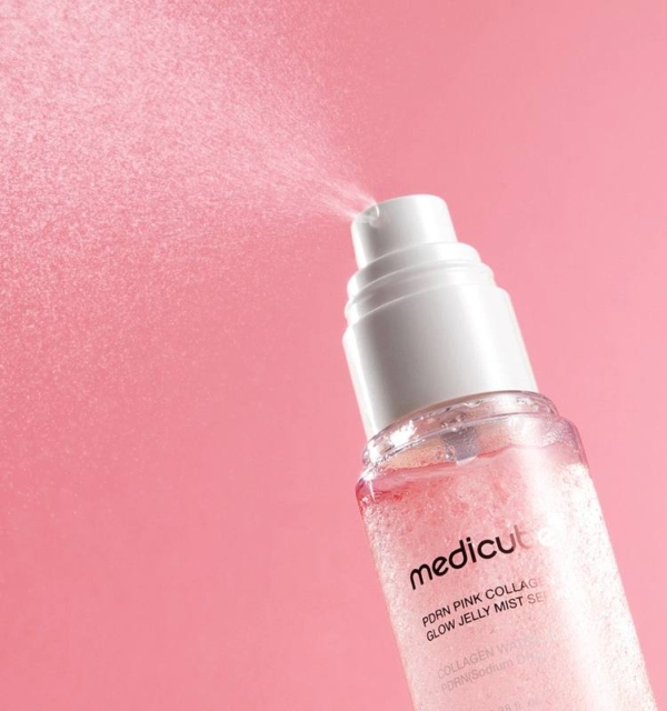 Medicube PDRN Pink Collagen Glow Jelly Mist Serum 100ml