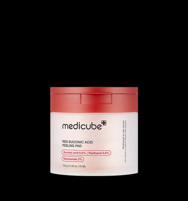Medicube Red Succinic Acid Peeling Pad 155g/70pads