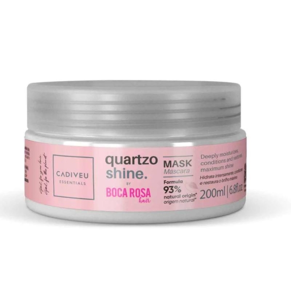Máscara Capilar Cadiveu Quartzo Shine By Boca Rosa 200ml