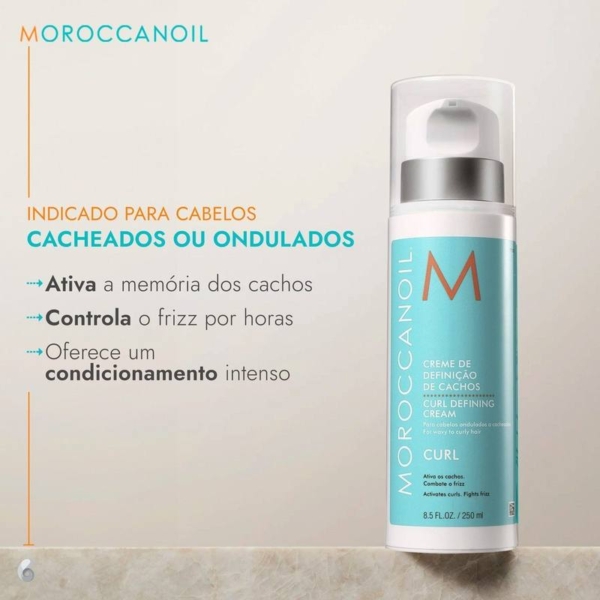 Moroccanoil Curl Defining – Creme Modelador de Cachos 250ml