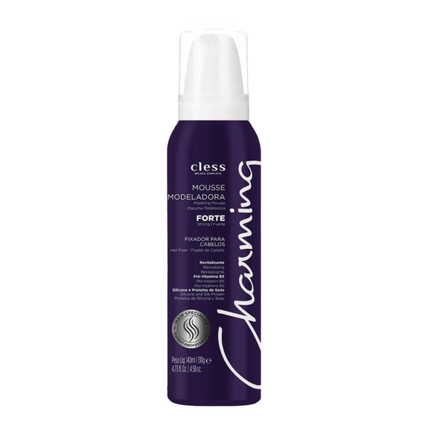 Mousse Modeladora Forte Charming com 140ml