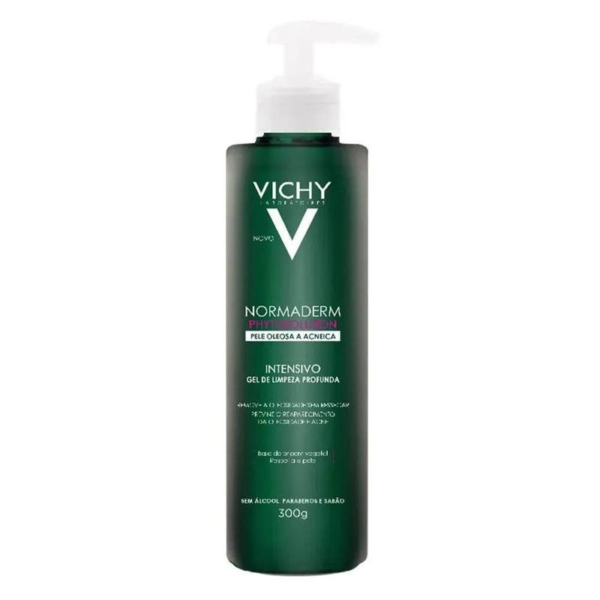 Normaderm Phytosolution Vichy – Gel De Limpeza Intensivo – 300G