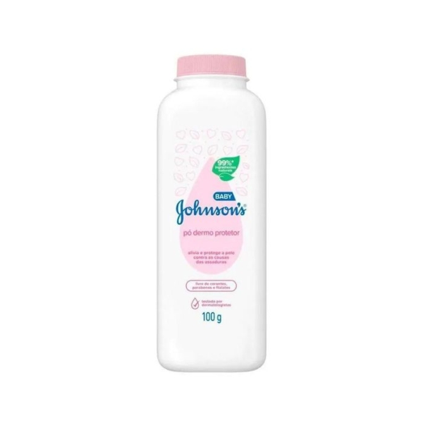 Talco Po Dermo Protetor Johnsons Baby Tradicional 100G