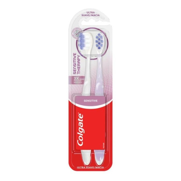 Escova de Dente Colgate Sensitive Therapy Ultra Macia 2 unidades