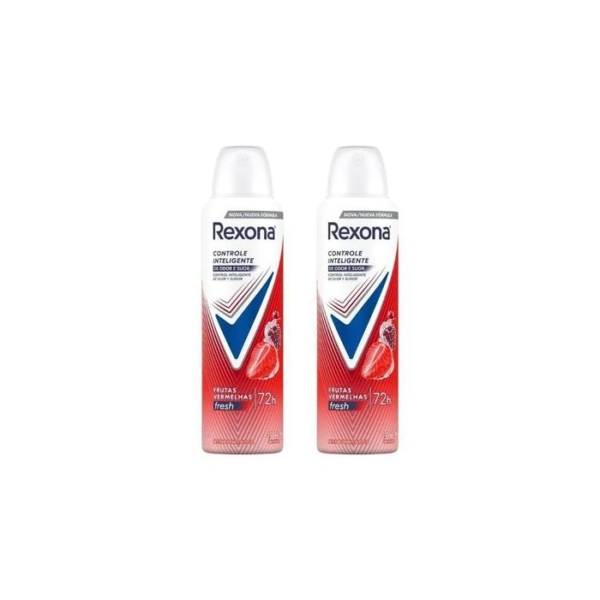 Desodorante Aero Rexona 150Ml Fem Frutas Vermelhas-Kit C/2Un