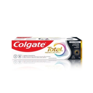 Creme Dental Colgate Total Carvão Ativado 90g