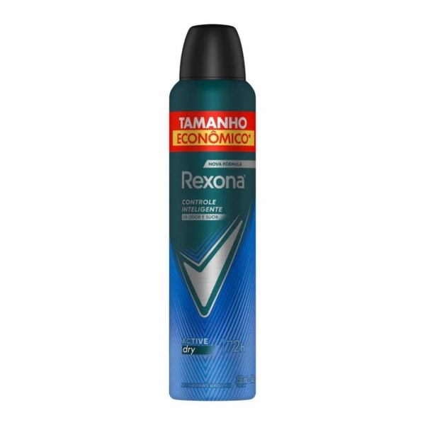 Desodorante Antitranspirante Aerosol Rexona Men Active Dry 72h 250ml