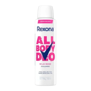 Desodorante Corporal Aerossol Rexona All Body Deo Wild Rose 150ml