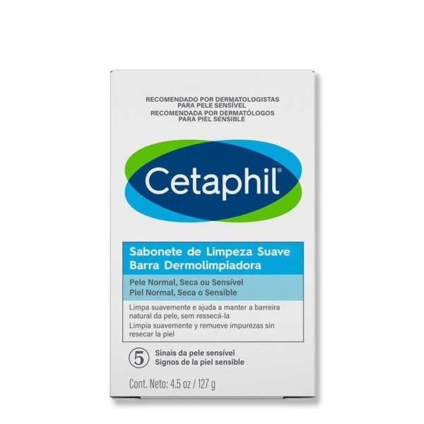 Sabonete em Barra Cetaphil Pele Sensível com 127g