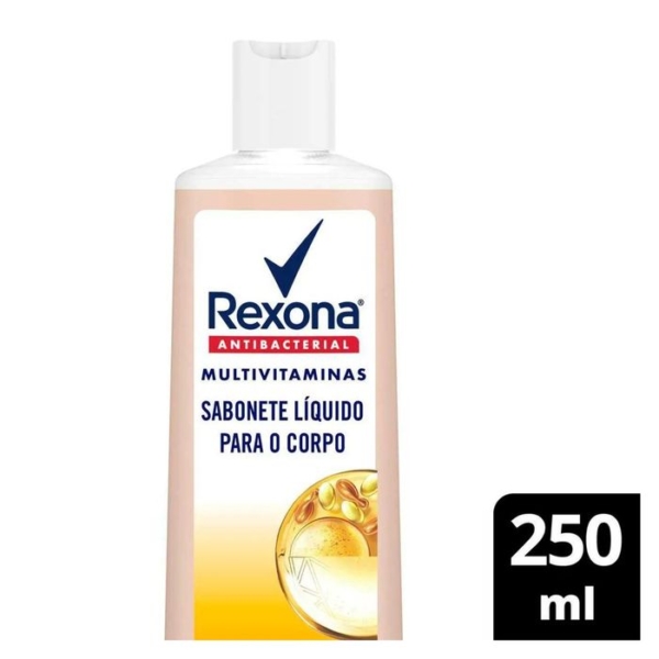 Sabonete Líquido Rexona Antibacterial Multivitaminas 250ml