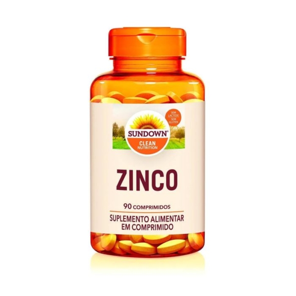 Gluconato de Zinco Sundown 7mg 90 comprimidos