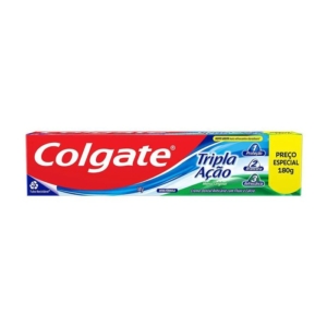 Creme Dental Colgate Tripla Ação Anticárie Menta Original 180g