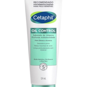 Sabonete Facial Cetaphil Oil Control Limpeza Profunda Anti Oleosidade 124ml