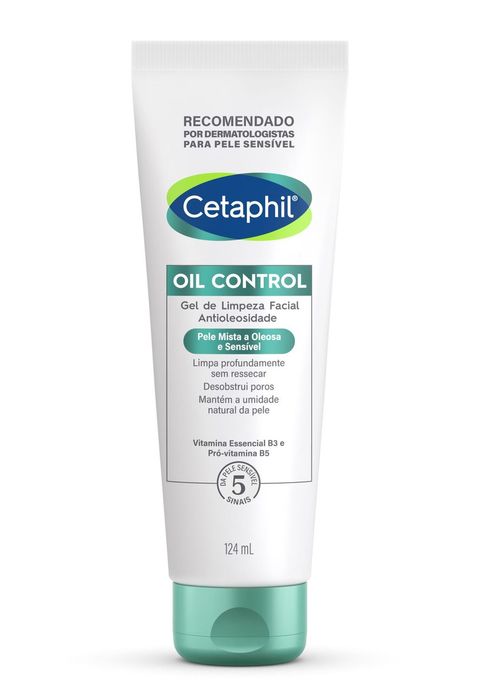 Gel de Limpeza Facial Cetaphil Oil Control Antioleosidade 124ml